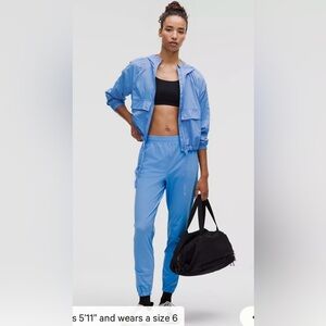 New Lululemon Adapted State High-Rise Jogger Full Length Pool Party blue size 2